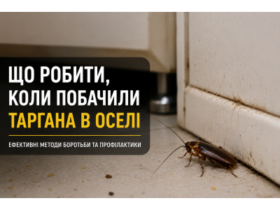 Що робити, коли побачили таргана в оселі. Ефективні методи боротьби та профілактики
